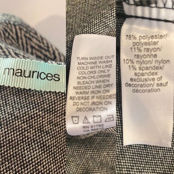 Maurices Embellished Sleeveless A-Line Dress, Size Large - Picture 9 of 10